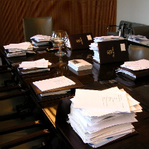 Committee room table
